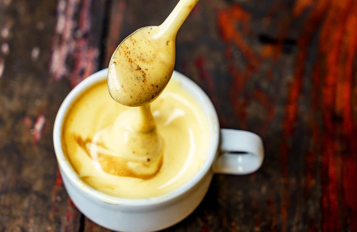 The unique egg coffee experience.