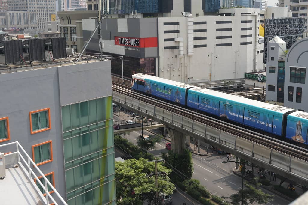 The metro system in Bangkok (BTS) is very clean and convenient.