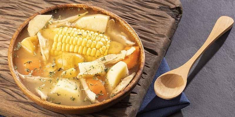 Ajiaco - Bogotá's signature soup