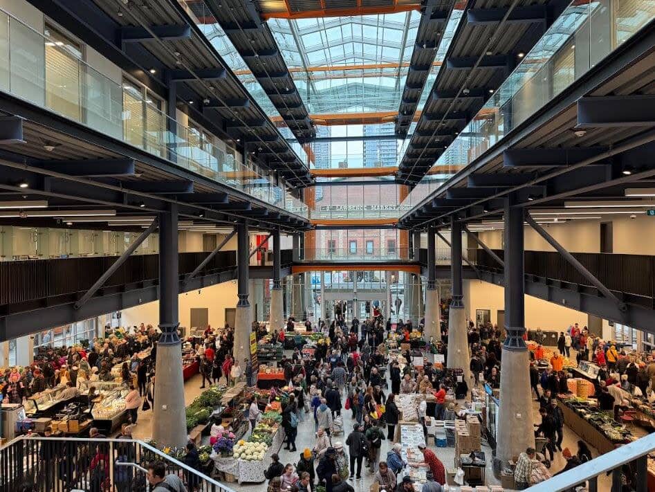 The bustling St. Lawrence Market